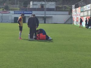 Trabzonsporlu futbolcu korkuttu