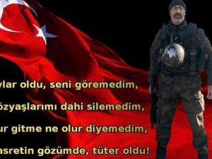 Şehit eşinden duygulandıran paylaşım