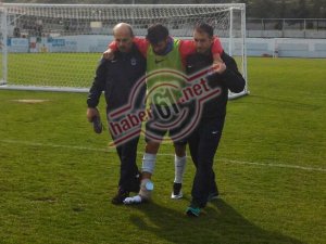 Muhammet Demir idmanı tamamlayamadı!