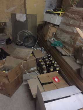 Trabzon'da sahte içki fabrikası ele geçirildi