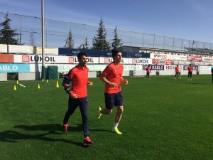 Güray ve Okay sevinci