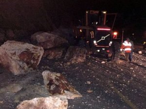 Zigana Dağı’nda heyelan!