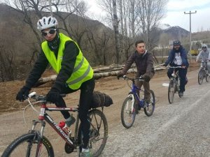 Pedallar Yeşilay haftası için çevrildi