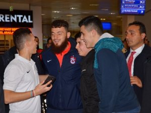 Trabzonspor'a İstanbul'da coşkulu karşılama