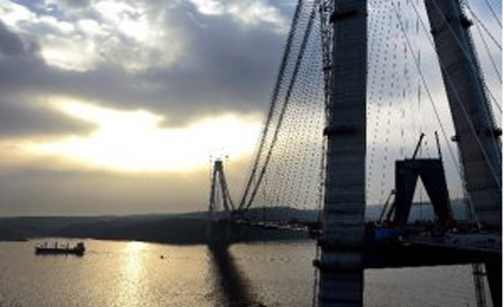 Yavuz Sultan Selim Köprüsünde son 9 metre