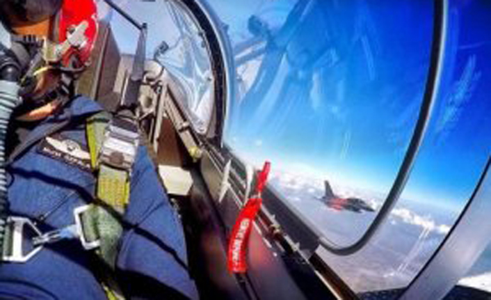 Milli uçak hız rekoru kırdı