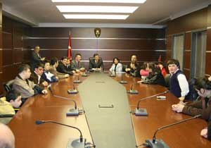 Sakatlar derneğinden ziyaret