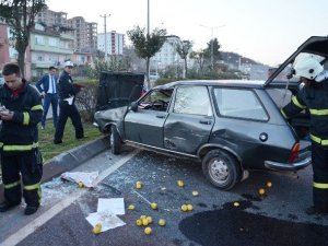 Ordu Fatsa'da trafik kazası