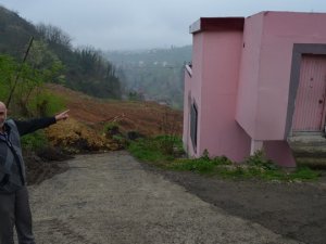 Trabzon'da bir mahalle tehdit altında
