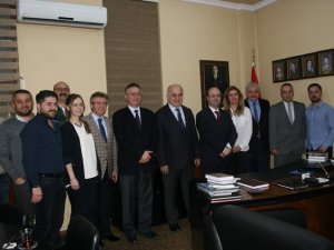 Rektör Baykal'dan Mühendis odaların ziyaret