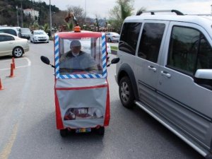 Karadeniz tarzı engelli aracı