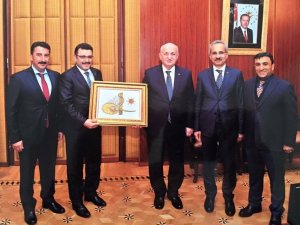 Başkan Genç'ten TBMM Başkanına ziyaret