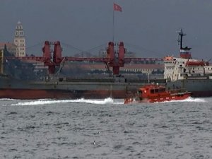 Rus gemisi Karadeniz'e açıldı