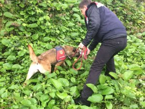 Rize'de gömülü halde uyuşturucu madde yakalandı