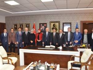 TBMM Başkanından Büyükşehir'e ziyaret