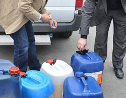 Trabzon'da akaryakıt hırsızılğı