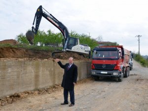 Trabzon'da o yol genişletiliyor