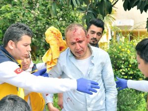 Dairede patlama! Mersin haber