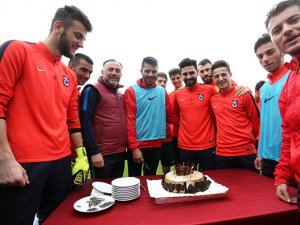 Trabzonsporlu oyunculara sürpriz