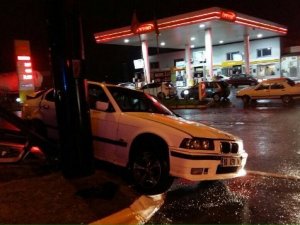 Otomobil TEDES'e kazayla girdi - Ordu Haberleri