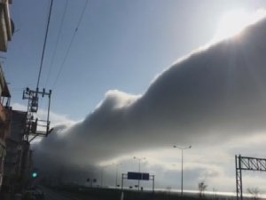 Rize'de ilginç doğa olayı!