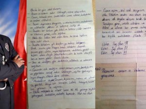 Şehidin cüzdanından çıkan mektup ağlattı