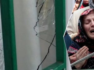 Beratcan'ın ailesinin evini taşladılar