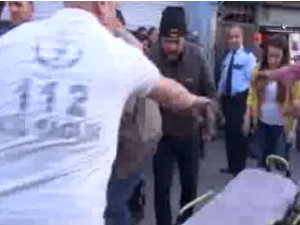 Firari kovalarken çatıdan düştü