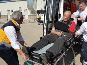 Bir astsubay tatbikatta yaralandı