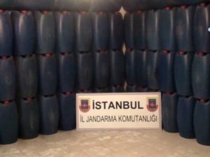 1 milyon 250 bin liralık sahte rakı ele geçirildi