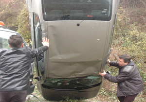 Trabzon'daki bugün ki kazalar