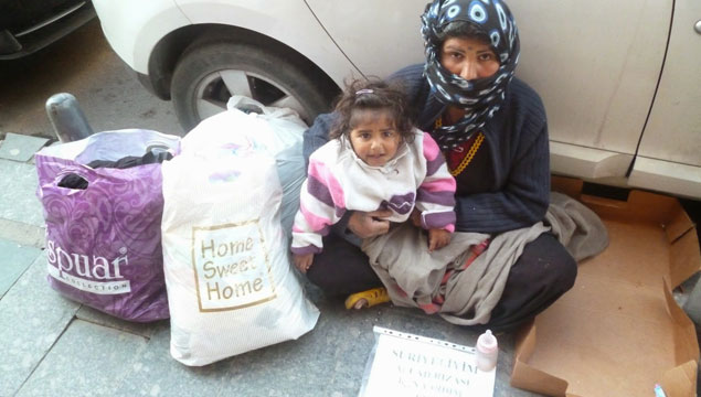 Trabzon'da çocukları zorla dilendiriyorlar