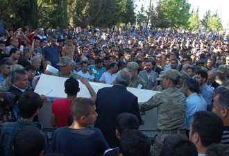 Mardin şehidi son yolculuğuna uğurlandı