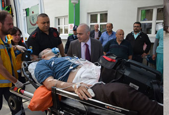 Giresun'daki saldırıda yaralanan görevlinin son durumu!