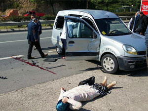 Trabzon'da kaza 3 yaralı