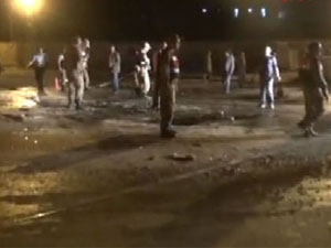 Karakola hain saldırı 1 şehit 10 yaralı