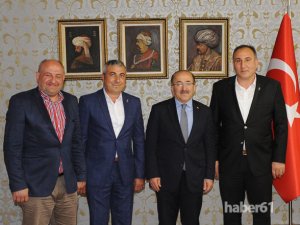 Sanayi esnafından Gümrükçüoğlu'na ziyaret