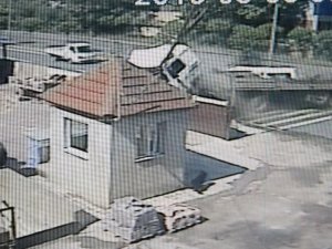 Zonguldak'ta tır dehşeti kamerada!