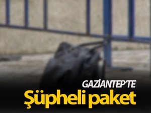Gaziantep'de şüpheli paket operasyonu!