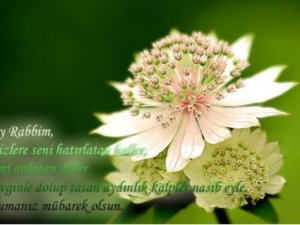 En güzel cuma mesajları 13 Mayıs