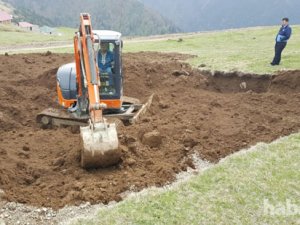 Trabzon'da yayla köstebek yuvasına döndü