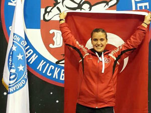 Seren Erkış Avrupa'da 3. oldu