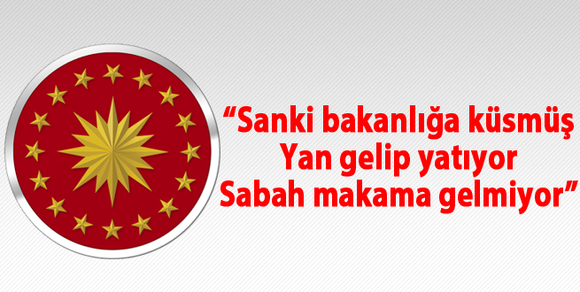 O Kaymakam hakkında şok sözler!