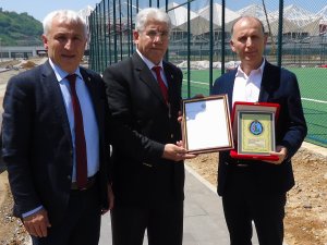 Trabzonspor'a Mehmetçik Vakfı'ndan teşekkür