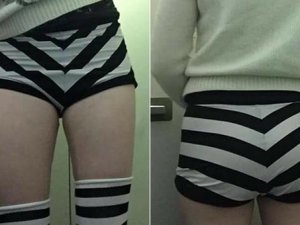 Şortu kısa diye bakın ne yaptılar?