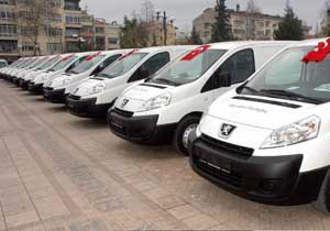 Emniyete 15 araç hibe edildi