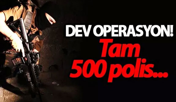 Diyarbakır'da dev operasyon!