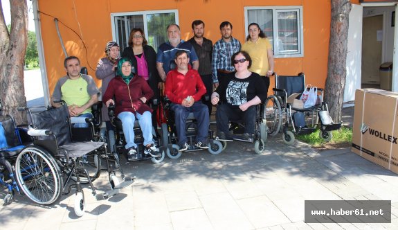 Giresun'da felçli hastalara anlamlı destek