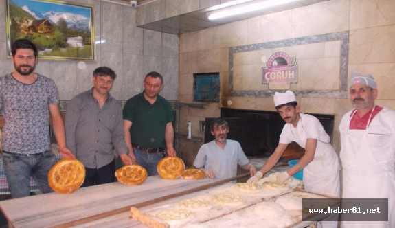 Trabzon'daki fırından anlamlı davranış