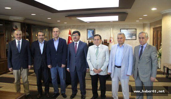 Vali Öz'den TTSO'ya veda ziyareti